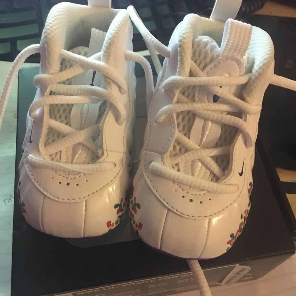 Nike Infant Foamposite fruity pebbles